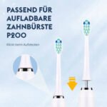 Ersatzbürsten für elektrische Zahnbürste, 3 Stück, Weiche und abgerundete Borsten, Passend für alle Snapbuy Zahnbürsten – Bild 6